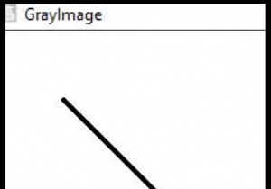 วิธีการวาดเส้นใน OpenCV โดยใช้ C ++? 