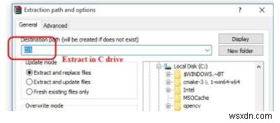 จะติดตั้ง OpenCV สำหรับ C ++ ใน Windows ได้อย่างไร? 