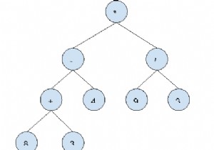 ต้นไม้นิพจน์พร้อมตัวอย่างใน C++ 
