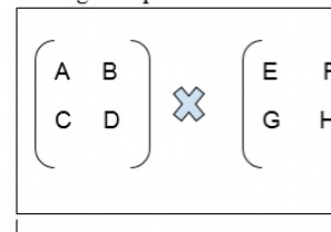วิธีง่ายๆ ในการจำสมการเมทริกซ์ของ Strassen ใน C++ 