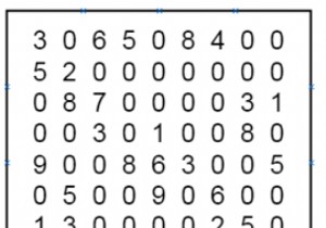 โปรแกรมแก้ปัญหา Sudoku Grid ที่เติมบางส่วนใน C++ 