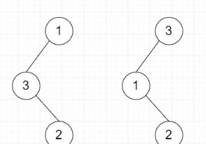 กู้คืนโครงสร้างการค้นหาไบนารีใน C ++ 