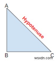 hypot( ), hypotf( ), hypotl( ) ใน C++ 