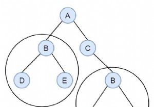 ตรวจสอบว่า Binary Tree มีต้นไม้ย่อยที่ซ้ำกันที่มีขนาด 2 ขึ้นไปใน C++ . หรือไม่ 