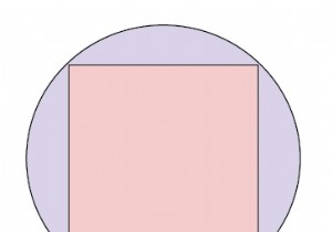 พื้นที่ของวงกลมวงรอบของสี่เหลี่ยมจัตุรัสใน C++ 