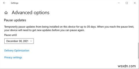 วิธีจัดการ Windows Update ใน Windows 10 