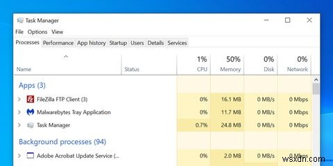 วิธีเพิ่ม RAM และลดการใช้ RAM บน Windows 