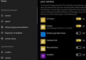 วิธีเปิดกล้องใน Windows 10 