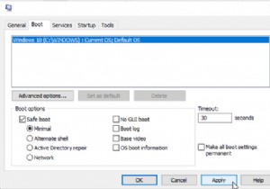 วิธีบู๊ตในเซฟโหมดใน Windows 10 