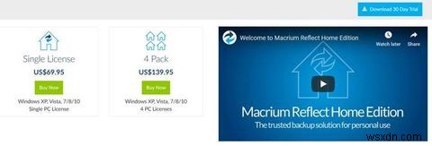 Macrium Reflect:รีวิวเครื่องมือสำรองข้อมูลของ Windows ฟรี 