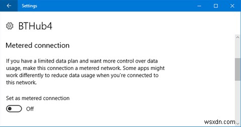 วิธีตั้งค่าการเชื่อมต่อ Wi-Fi และอีเธอร์เน็ตของคุณเป็น Metered ใน Windows 10 