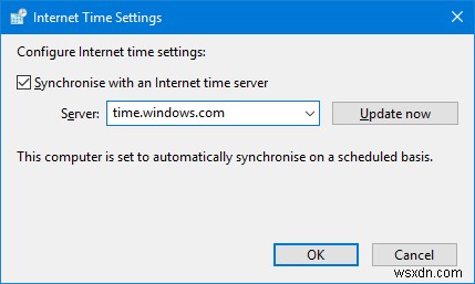 วิธีทำให้พีซีของคุณทุกเวลาตรงกับ Atomic Clock Sync 