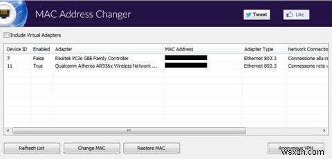 วิธีเปลี่ยนที่อยู่ MAC ของคุณบน Windows 