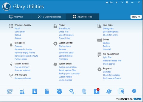 ติดตามการบำรุงรักษาพีซีและล้างระบบของคุณด้วย Glary Utilities Pro 