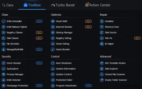 IObit Advanced SystemCare 7:ยูทิลิตี้ All-In-One ที่ยอดเยี่ยม 