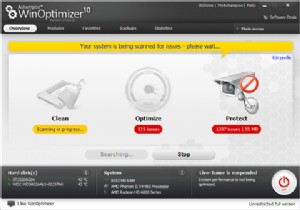 ทำให้การบำรุงรักษาคอมพิวเตอร์ของคุณเป็นอัตโนมัติด้วย Ashampoo WinOptimizer 10 [แจกฟรี] 