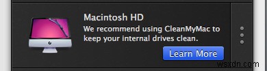 CleanMyDrive ล้างข้อมูลหลังจากใช้ Mac ของคุณ คุณจึงไม่ต้อง 