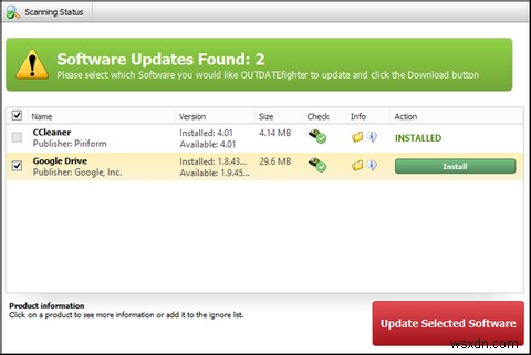 OUTDATEfighter:อัปเดตคอมพิวเตอร์ของคุณและปราศจาก Bloatware ด้วยเครื่องมือที่ยอดเยี่ยมนี้ [Windows] 