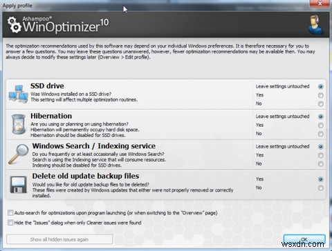 ล้างและปรับแต่งคอมพิวเตอร์ของคุณเพื่อประสิทธิภาพที่ดีขึ้นด้วย WinOptimizer 