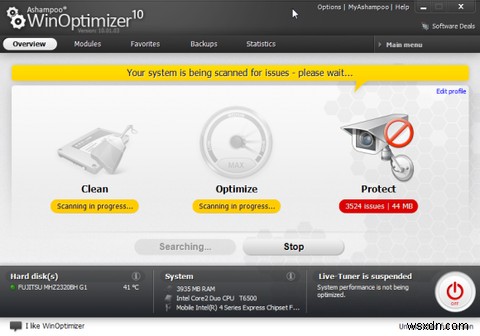 ล้างและปรับแต่งคอมพิวเตอร์ของคุณเพื่อประสิทธิภาพที่ดีขึ้นด้วย WinOptimizer 