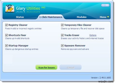 ทำให้พีซีของคุณทำงานได้อย่างราบรื่นด้วย Glary Utilities Pro 