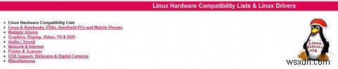 3 เว็บไซต์ยอดนิยมในการตรวจสอบว่าฮาร์ดแวร์ของคุณรองรับโดย Linux หรือไม่ 
