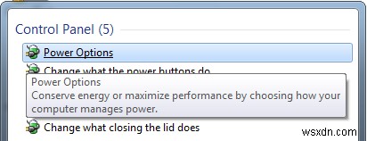 อธิบายตัวเลือกพลังงานของ Windows 7 และโหมดสลีป 