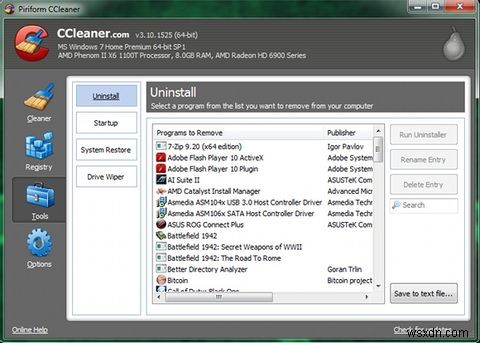 ปรับแต่งระบบของคุณให้ทำงานได้ดีที่สุดด้วย CCleaner 