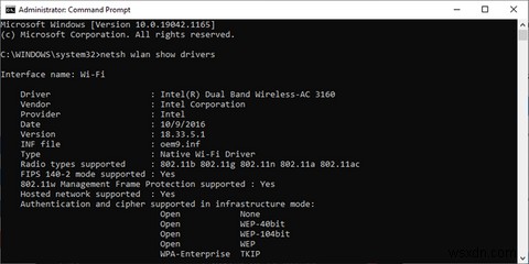 วิธีเปลี่ยนจาก 2.4GHz เป็น 5GHz ใน Windows 10 