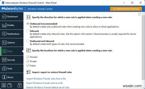 วิธีปรับแต่ง Windows Firewall ของคุณด้วย Windows Firewall Control 