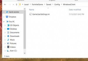 วิธีแก้ไข Fortnite ไม่บันทึกการตั้งค่าเกมใน Windows 11 และ 10 