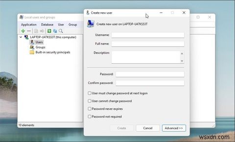 วิธีเปิดใช้งาน Local User และ Group Management ใน Windows 11 และ 10 Home Edition 