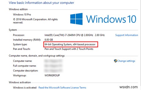 Windows รุ่น 32 บิตและ 64 บิตแตกต่างกันอย่างไร 