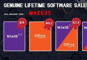 คะแนน $15 Windows 10 และ $28 Microsoft Office Lifetime Licenses:ประหยัด 91% ในการขายเดือนกุมภาพันธ์ 