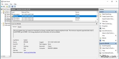 วิธีแก้ไข Local Adapter ไม่รองรับข้อผิดพลาดสถานะตัวควบคุมพลังงานต่ำที่สำคัญบน Windows 