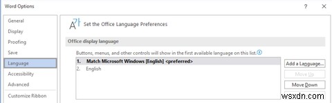 วิธีการติดตั้งชุดภาษาบน Windows 10 