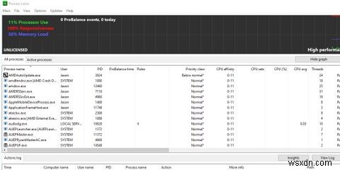 วิธีใช้ Process Lasso เพื่อควบคุมเธรด CPU ของคุณ 