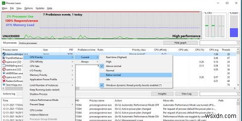 วิธีใช้ Process Lasso เพื่อควบคุมเธรด CPU ของคุณ 