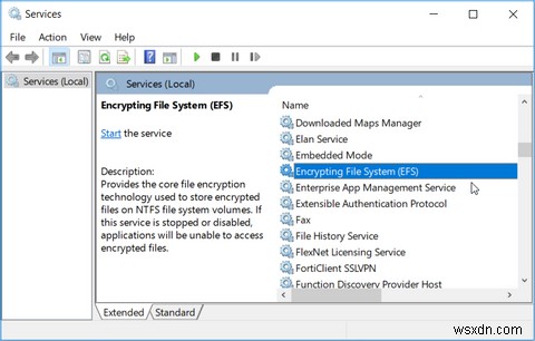 Windows Encrypting File System (EFS) คืออะไร และคุณเปิดใช้งานหรือปิดใช้งานได้อย่างไร 