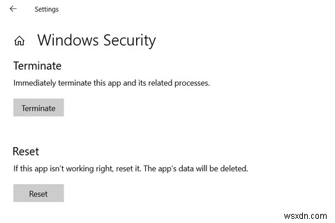 วิธีแก้ไขแอปความปลอดภัยของ Windows เมื่อแอปไม่เริ่มทำงานหรือหยุดทำงาน 