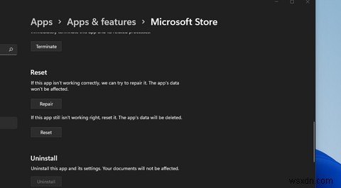 วิธีแก้ไขรหัสข้อผิดพลาดของ Microsoft Store 0x80004003 ใน Windows 10 และ 11 