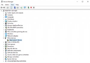 วิธีแก้ไขข้อผิดพลาดอุปกรณ์ระบบฐานในตัวจัดการอุปกรณ์ 