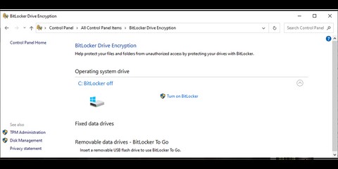 วิธีตรวจสอบสถานะ BitLockers ใน Windows 10 