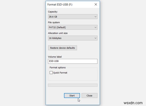 6 วิธีในการแก้ไขข้อผิดพลาด  Windows 10 Media Creation Tool Can t Find USB Drive  Error 