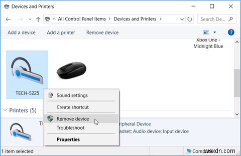 7 วิธีในการลบอุปกรณ์ Bluetooth ที่มีปัญหาบน Windows 