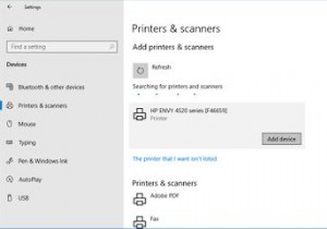 วิธีเพิ่มเครื่องพิมพ์ใน Windows 10 