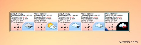 7 วิดเจ็ตสภาพอากาศที่ดีที่สุดสำหรับ Windows 