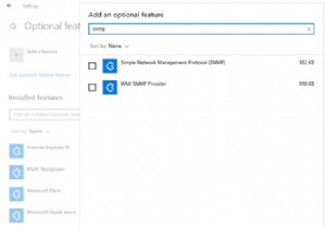 วิธีการติดตั้งและกำหนดค่า SNMP บน Windows 10 