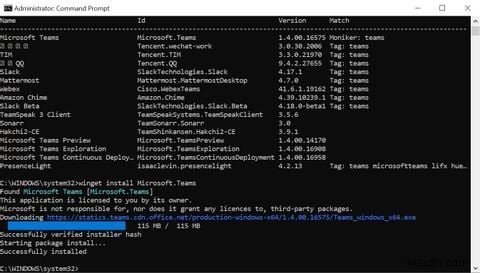 วิธีการติดตั้ง Microsoft Teams บน Windows 10 