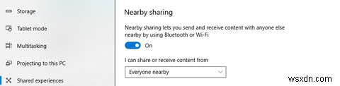 การแชร์ใกล้เคียงไม่ทำงานใน Windows 10? นี่คือวิธีแก้ไข 